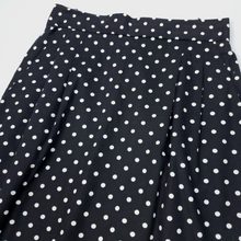 Load image into Gallery viewer, Vintage Polka Dot Pencil Skirt with Pockets Size 14
