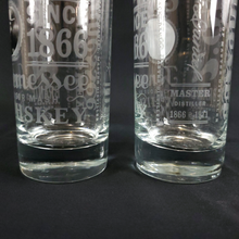 Load image into Gallery viewer, Jack Daniels Barware Highball Whiskey Glass Old No. 7  Set of 2
