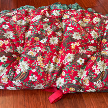 Load image into Gallery viewer, Handmade Double Sided Christmas Tree Skirt 50&quot;
