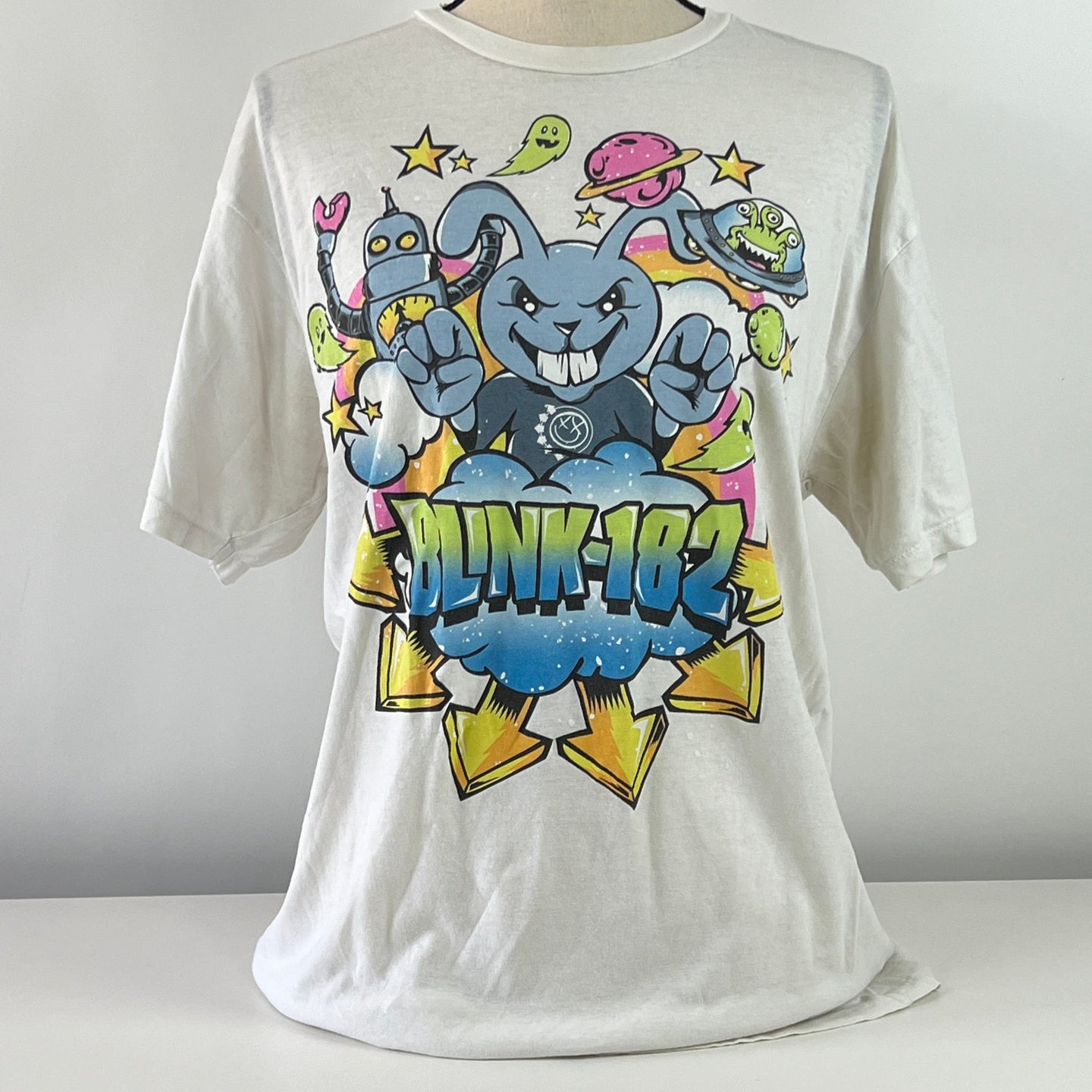 Vintage Blink 182 Band Tee Shirt Size XL