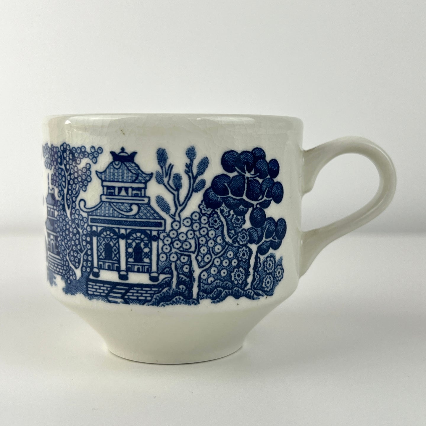 Churchill Blue Willow China Cup
