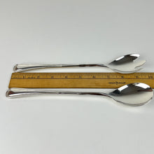 Load image into Gallery viewer, EP Zinc Silver Formal Serving Spoon and Fork Set
