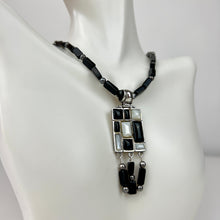 Load image into Gallery viewer, Vintage Articulated 925 Sterling Pendant Necklace
