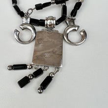 Load image into Gallery viewer, Vintage Articulated 925 Sterling Pendant Necklace
