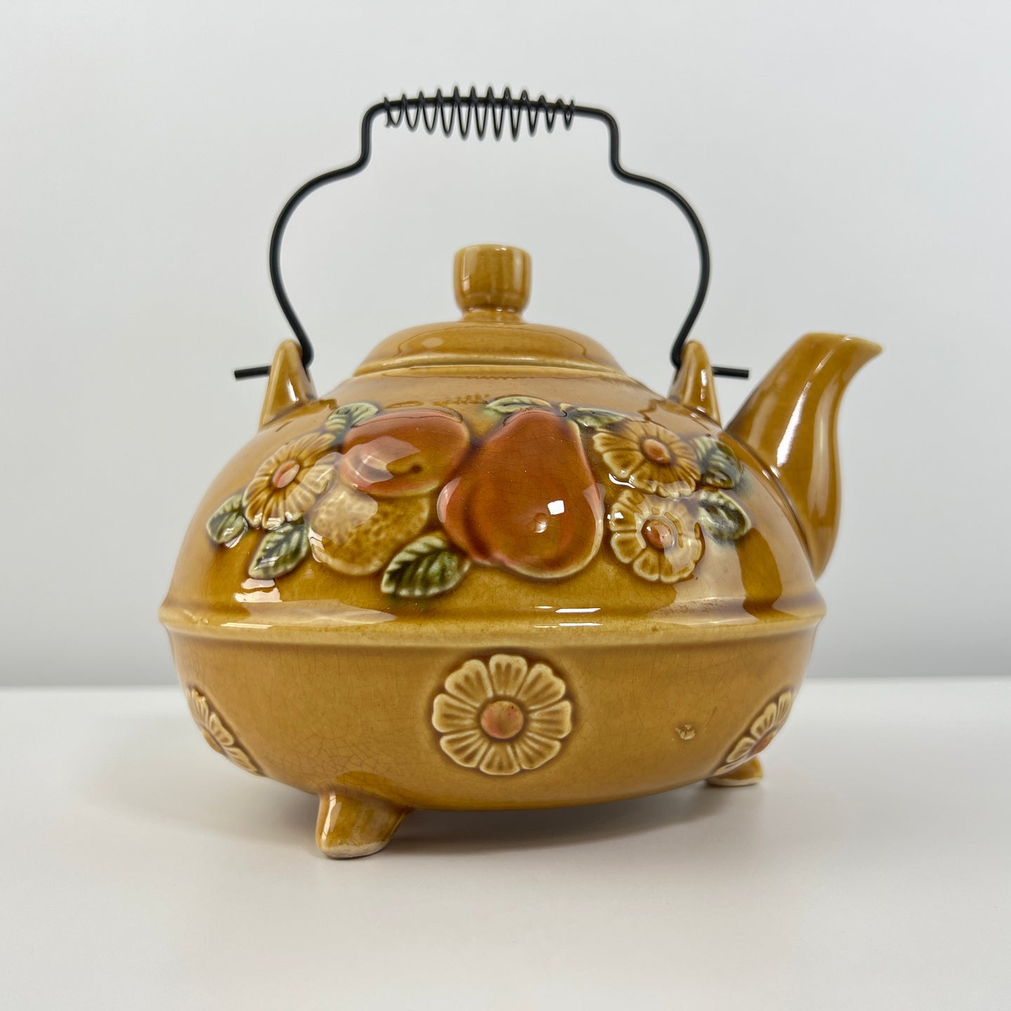 MCM Footed Fruit Teapot Made in Japan