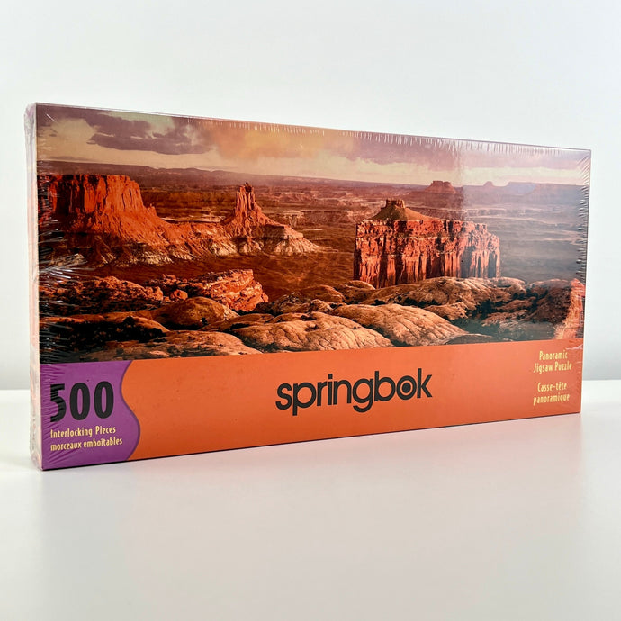 Vintage Utah Canyonlands Panoramic Jigsaw Puzzle 500 Pieces