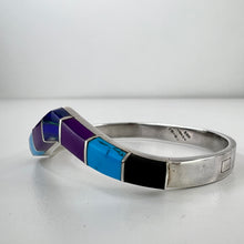 Load image into Gallery viewer, Vintage 925 Inlay Bracelet
