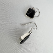 Load image into Gallery viewer, Vintage 925 Black Onyx Dangle Earrings
