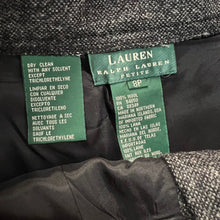 Load image into Gallery viewer, Lauren Ralph Lauren Pleat Front 100% Wool Tweed Trousers Size 8P
