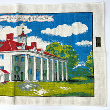 Load image into Gallery viewer, Vintage Kay Dee Handprints 100% Linen Home Of Washington
