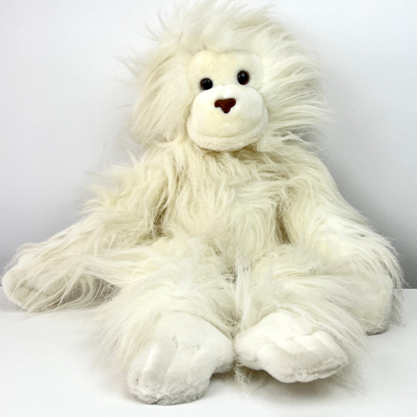 Dakin 1986 White Orangutan Ape Plush Toy 23