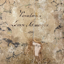 Load image into Gallery viewer, Early 19th Century Music Sheets - An Opera for the Schweitzer family 1819
