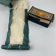 Load image into Gallery viewer, Vintage Johnson &amp; Johnson Red Cross Cotton Box Large
