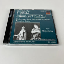 Load image into Gallery viewer, Bellini Norma Callas, del Monaco (2 cd set)
