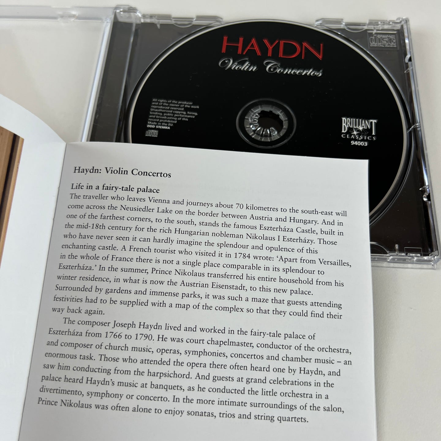 Haydn: Violin Concertos Federico Guglielmo & L'Arte dell'Arco