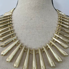 Load image into Gallery viewer, Kendra Scott Jill Fringe Necklace In Gold Tone 20&quot; 
