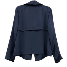 Load image into Gallery viewer, Silky Washer Jacket Navy Blue Size 1 8/10
