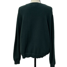 Load image into Gallery viewer, LEVIS Made &amp; Crafted Crew Green Pullover Knit Sweater - XL 
