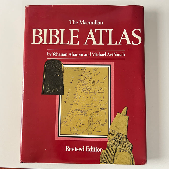 The Macmillan Bible Atlas 2nd Edition Hardcover 1977