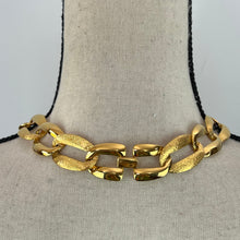 Load image into Gallery viewer, Vintage Napier Gold Link Necklace 20&quot;
