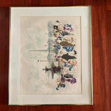 Load image into Gallery viewer, Framed Urbain Huchet Fine Art Lithograph Hand Signed and numbered 100/250
