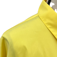 Load image into Gallery viewer, Vintage Yellow Shirtdress with Pockets Size Medium/Large Made in USA

