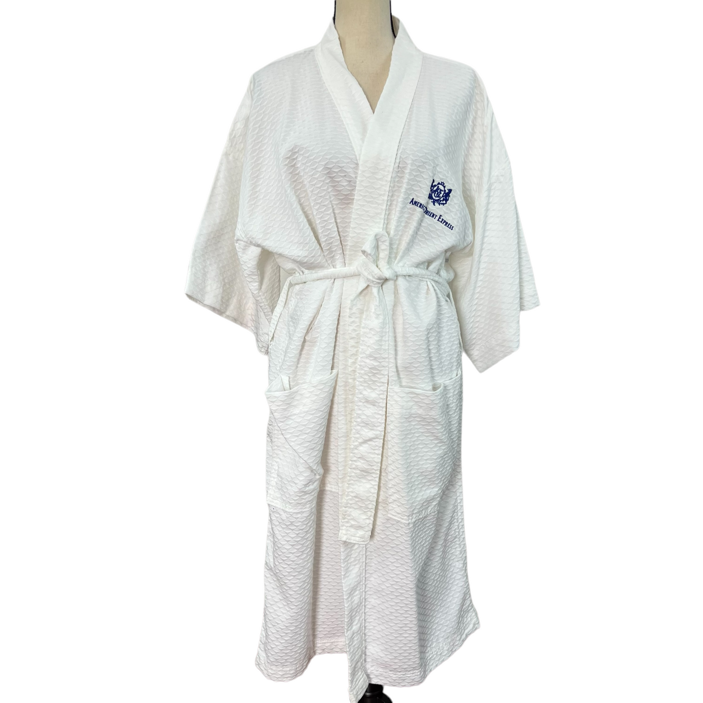 American Orient Express Train Embroidered Robe One Size by Bernard Robes
