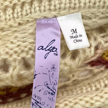Load image into Gallery viewer, Alya Crochet Knit Sweater Size Medium
