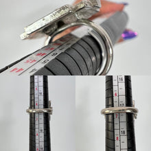 Load image into Gallery viewer, 80s Kenneth Jay Lane Geometric Earrings and Ring Set
