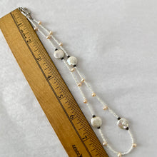 Load image into Gallery viewer, Seed Bead &amp; Cultured Fresh Water Pearl Necklace
