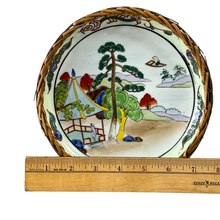 Load image into Gallery viewer, Vintage Hand-painted Coastal Country Scene Japan Souvenir Plate 7.5&quot;.  Excellent condition. No chips or cracks.  Processed within 1 business day (not included in shipping carrier’s estimated arrival time). Tracking uploaded immediately upon shipment.
