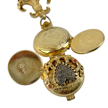 Load image into Gallery viewer, Coro Pegasus Heart Locket 4 Photo Brooch
