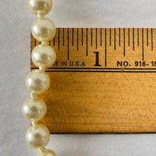 Load image into Gallery viewer, Retro Knotted Faux Pearl Necklace 37&quot;
