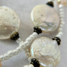 Load image into Gallery viewer, Seed Bead &amp; Cultured Fresh Water Pearl Necklace
