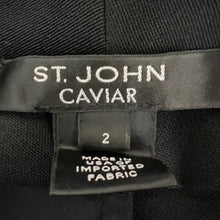 Load image into Gallery viewer, St. John Caviar Black Pencil Skirt Size 2
